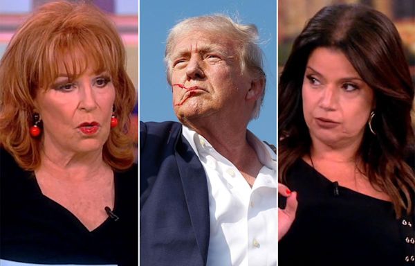 'The View' catches heat from angry social media users after clip discussing Trump shooting and "white men" goes viral