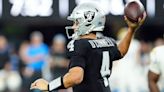 Report: Aidan O'Connell has "slight edge" as QB1 in Raiders training camp