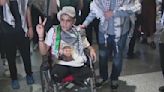 Injured Gaza teen travels to California for prosthetic treatment