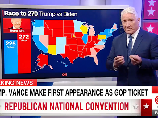 CNN correspondent says Trump has a real path to 330 electoral votes: ‘Numbers are getting worse’ for Biden