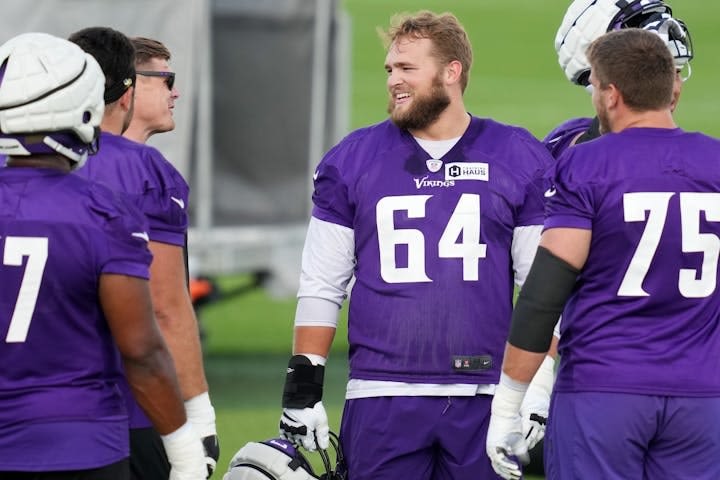 Vikings’ Brandel has ‘earned this opportunity’ to be new starter at left guard