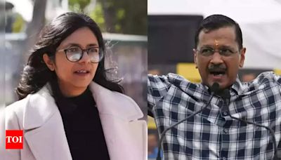 'Arvind Kejriwal have crossed all limits of shamelessness': Swati Maliwal slams AAP chief for calling her assault case against Bibhav 'false' | India News - Times of India