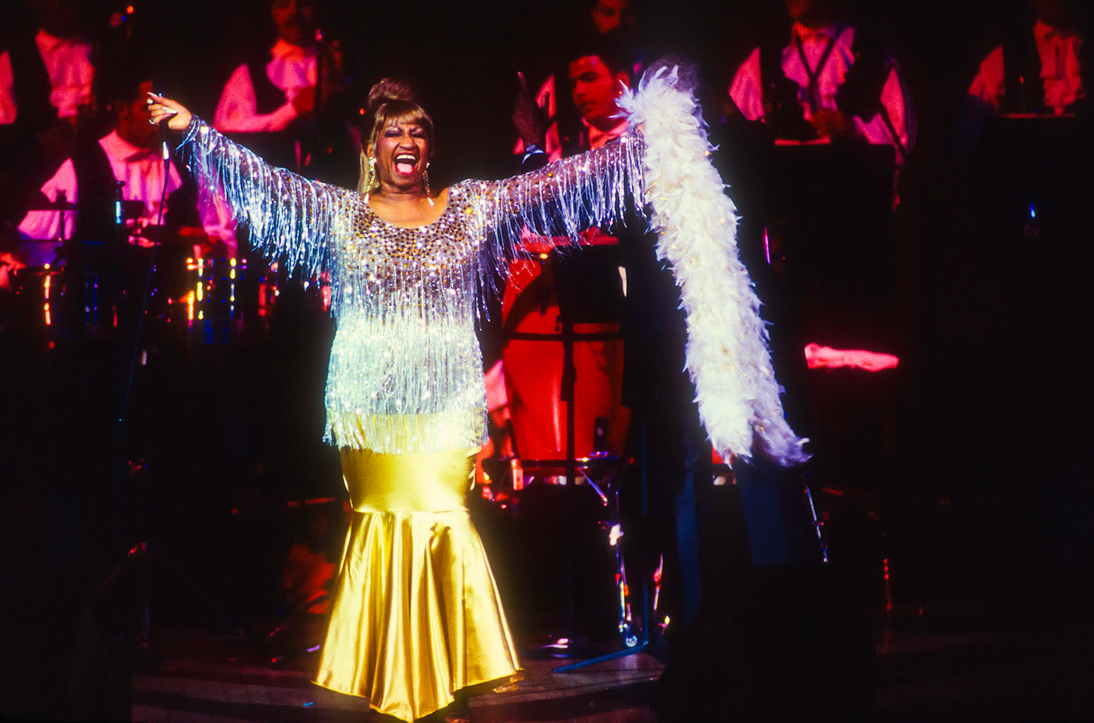 A Rare Celia Cruz Live Recording Is Coming Soon