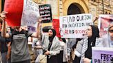 University protests about Gaza spread to the Middle East