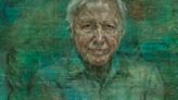 Jonathan Yeo Paints a Verdant Green Portrait of Sir David Attenborough