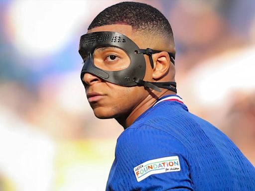 Kylian Mbappé says he feels like he's in a virtual reality game wearing his mask at Euro 2024