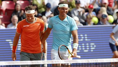 Rafael Nadal returns to action with men's doubles win at Nordea Open