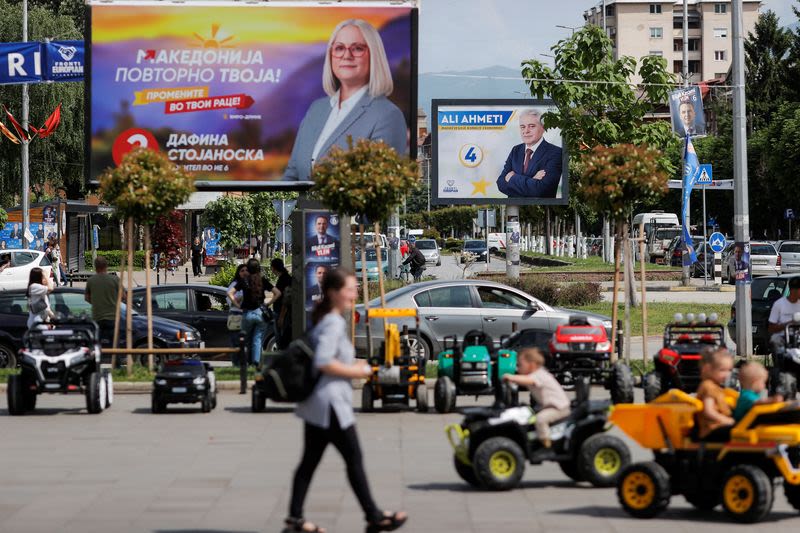 North Macedonia votes in elections crucial for EU accession