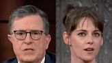 Stephen Colbert defies Late Show network’s ‘ironic’ demand about Kristen Stewart