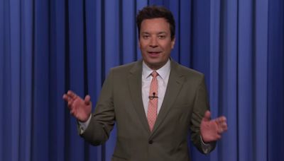 Jimmy Fallon says Trump should wear a shock collar in court after reports of him falling asleep