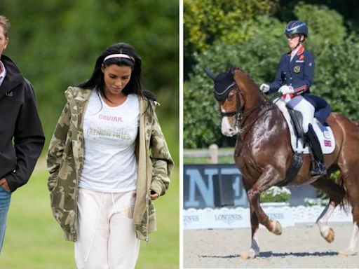 Katie Price breaks silence as former dressage teacher to replace Charlotte Dujardin in Olympic team