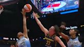 Outrage after Caitlin Clark is whacked on the head by rival Angel Reese in latest WNBA dust up