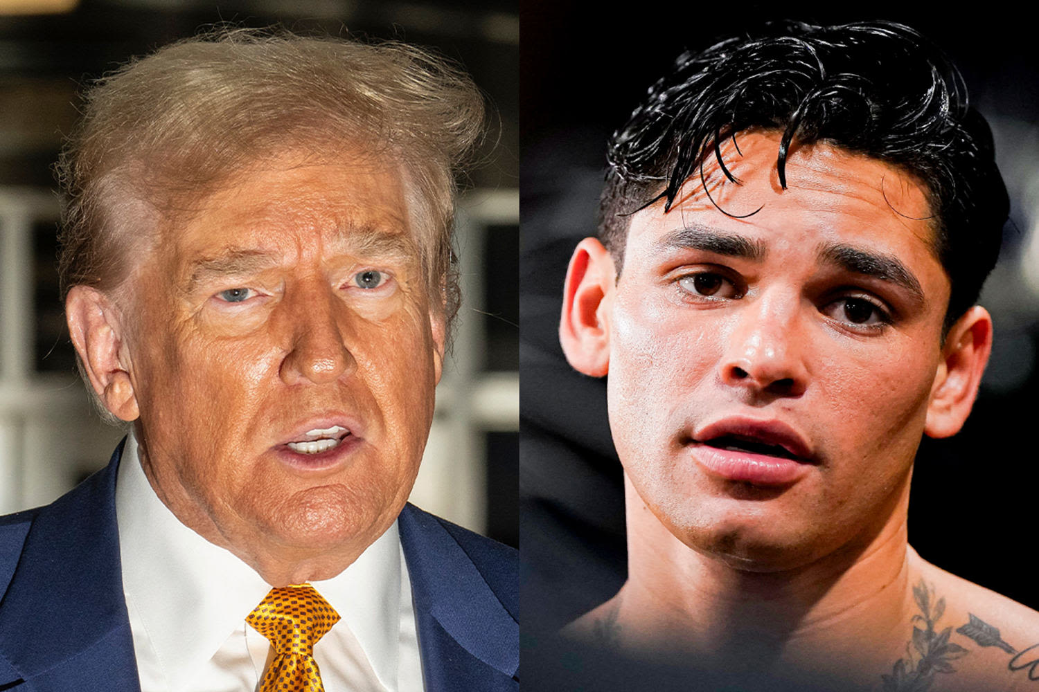 Boxer Ryan Garcia tests positive for PEDs, suggests Trump support made him a target