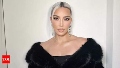 Kim Kardashian stuns fans with an icy blonde hair transformation before the 2024 Met Gala | English Movie News - Times of India