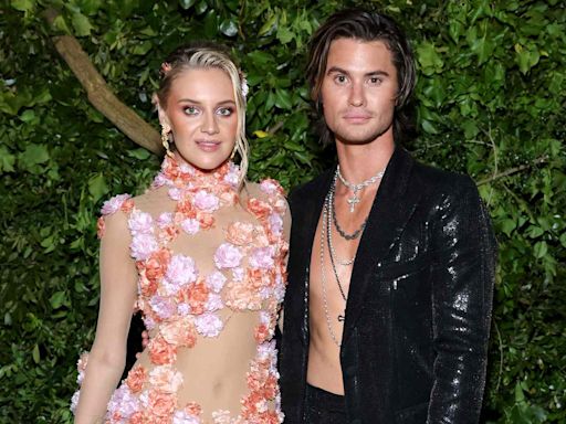 Kelsea Ballerini and Chase Stokes Let Their Love Bloom at the 2024 Met Gala (Look at Those Flowers!)