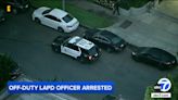 Off-duty LAPD officer arrested for alleged assault with a deadly weapon in Westchester