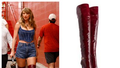 Taylor Swift Kickstarts Fall ’24’s Statement Boot Trend at Chiefs Game: Could Her Red Thigh-Highs Mean ‘Reputation’ Is Coming?