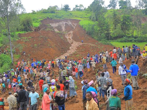 Search for missing after Ethiopia mudslides continues as death toll rises to 257