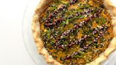 Sigeumchi Namul-Inspired Vegan Quiche Recipe