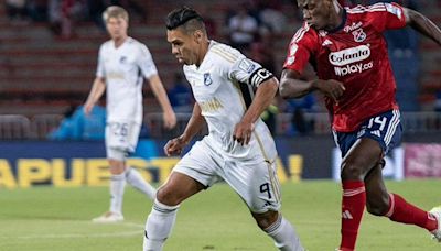 Falcao se comió gol cantado el día de su debut con Millonarios en la Liga BetPlay