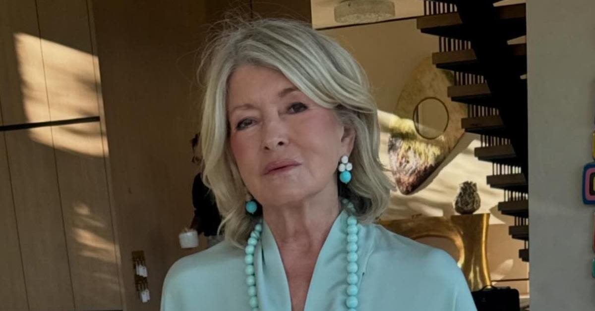 Martha Stewart 'Surprised' by 'Harsh Judgement' of New Summer Decorations After She 'Was So Happy' With Results in Maine Mansion