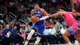 Antetokounmpo's triple-double lifts Bucks over Wizards