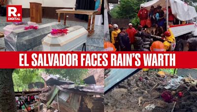 El Salvador's Deadly Rains | Landslides and Floods Claim 11 Lives Amidst Emergency Declaration- Republic World