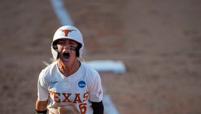No. 1 Texas joins 3-time defending champ Oklahoma in Women's College World Series field