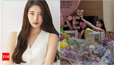 Suzy celebrates 14th debut anniversary surrounded by plethora of gifts; Shares gratitude on Instagram - Times of India