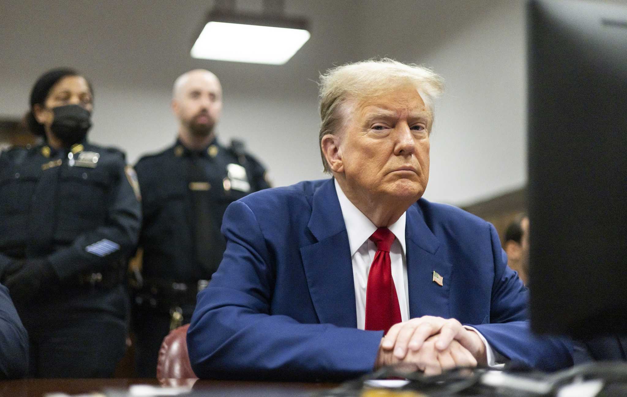 Judge raises threat of jail as he holds Trump in contempt, fines him $9,000 at hush money trial