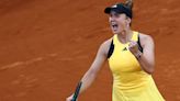 Elina Svitolina secures dramatic come-from-behind victory in Roland Garros opener — video