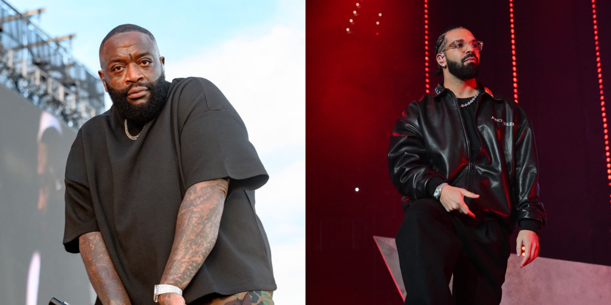 Rick Ross Promotes Annual Car Show In The Visual For His 'Champagne Moments' Drake Diss