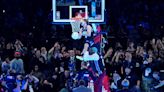 Watch Mac McClung jump over Shaq, into record books as repeat Dunk Contest champ