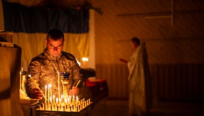 Ucrania celebra su tercera Pascua en guerra bajo el fuego de drones rusos