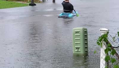 Day after Debby: Video of Naples' Tin City flooded shows above ankle water levels