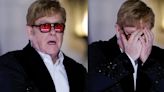 Elton John fue acusado de orinar en una botella de plástico dentro de una tienda