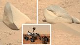 Perseverance rover spots a shark fin and crab claw on Mars