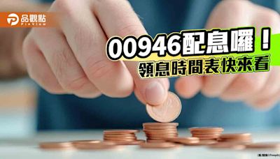 00946配息出爐！預估10月配息0.054元 想領息最晚這天買進 | 蕃新聞