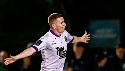 Ross Tierney the director and star for Bohemians as he bags two goals in FAI Cup quarter-final win over UCD