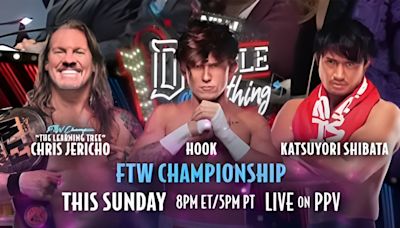 Chris Jericho enfrentará a Hook y Katsuyori Shibata en AEW Double or Nothing 2024