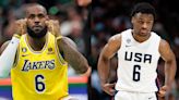 Las palabras optimistas de LeBron James sobre Bronny