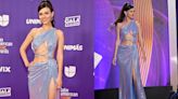 Victoria Justice Shimmers in Sequins at Latin American Music Awards in Dazzling Cutout Dress