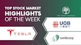 Top Stock Market Highlights of the Week: Telsa, Sembcorp Industries and UOB Asset Management