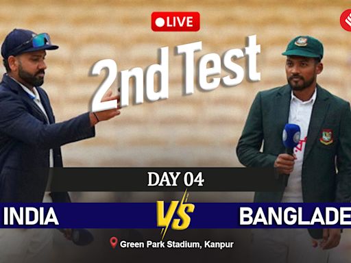 India vs Bangladesh LIVE Score, 2nd Test Day 4: Bright morning in Kanpur, IND eye quick wickets