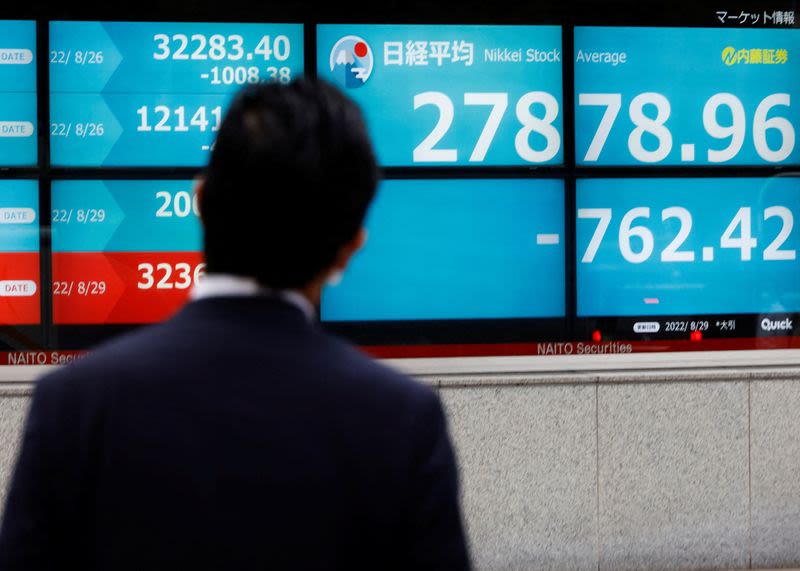 Asia shares steady after solid China trade data, yen stable after recent falls