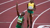 Nigerian Amusan gets world record on wild night in hurdles