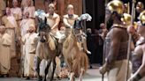 The Horses of ‘Aida’ Prepare for Their Metropolitan Opera Curtain Call