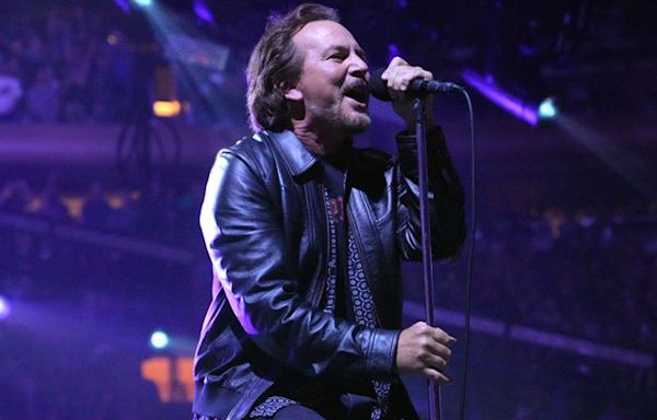 Eddie Vedder Says Pearl Jam's 'Wreckage' Is Inspired by Former President Trump's Desperation