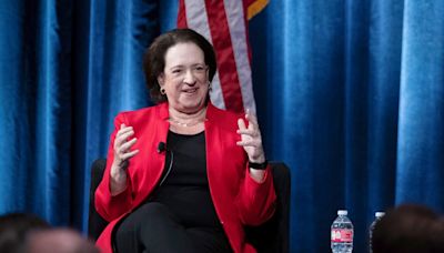 Justice Kagan says there needs to be a way to enforce the US Supreme Court’s new ethics code