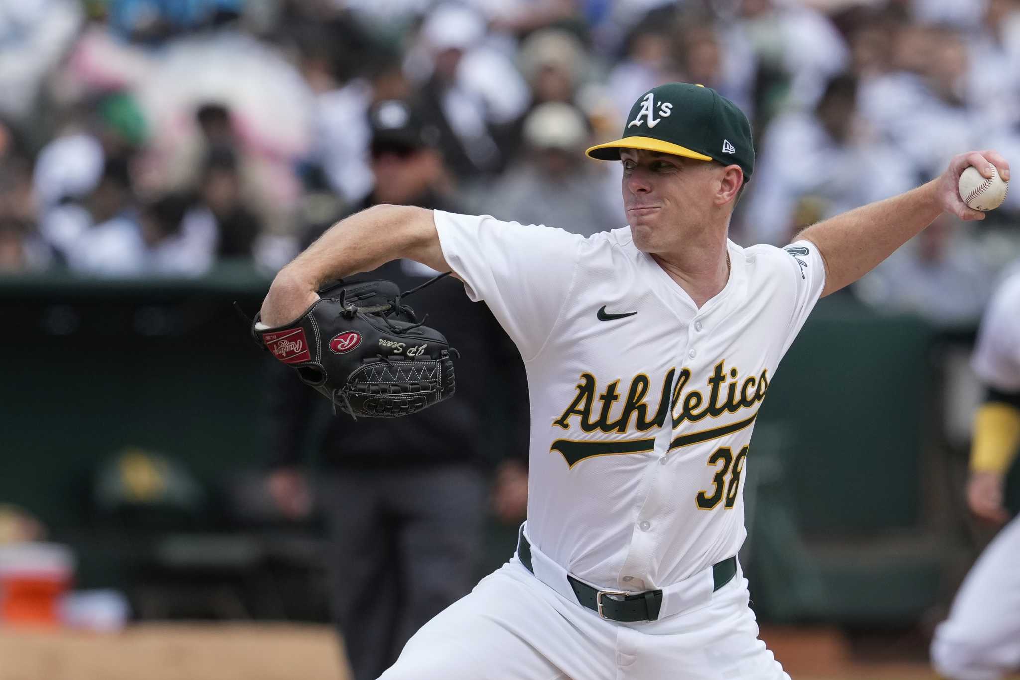 JP Sears throws 6 strong innings to help Athletics snap skid against Astros with 3-1 win